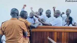 Campaign action in Uganda