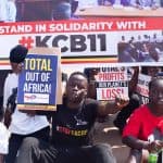 Campaign action in Uganda