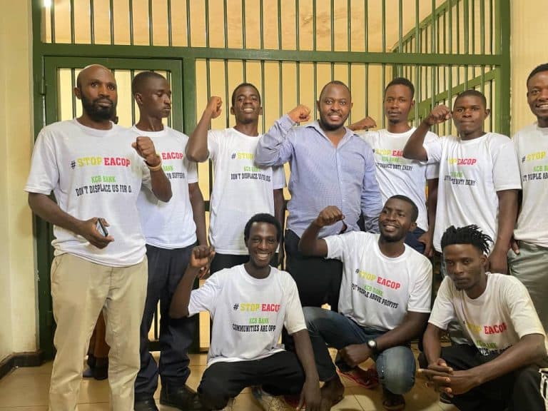 Campaign action in Uganda