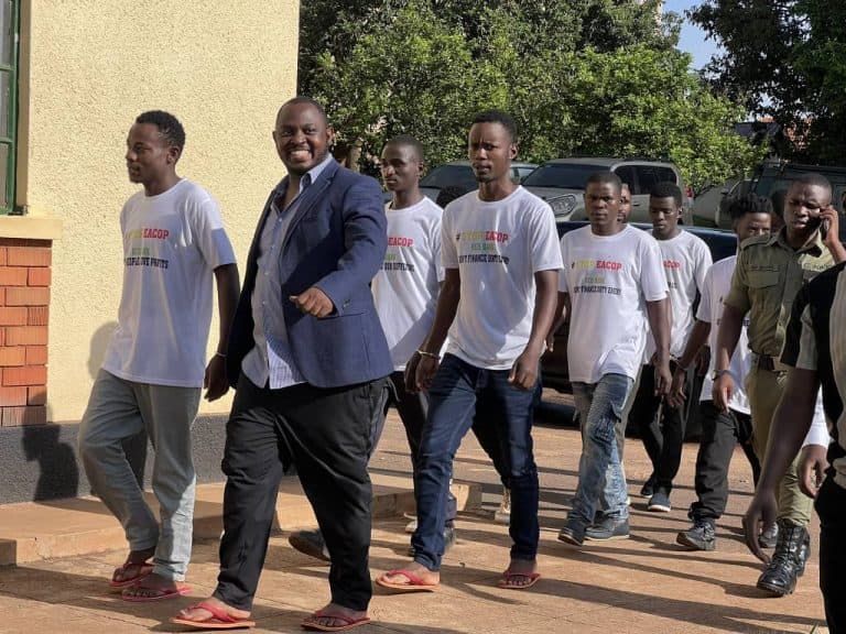 Campaign action in Uganda