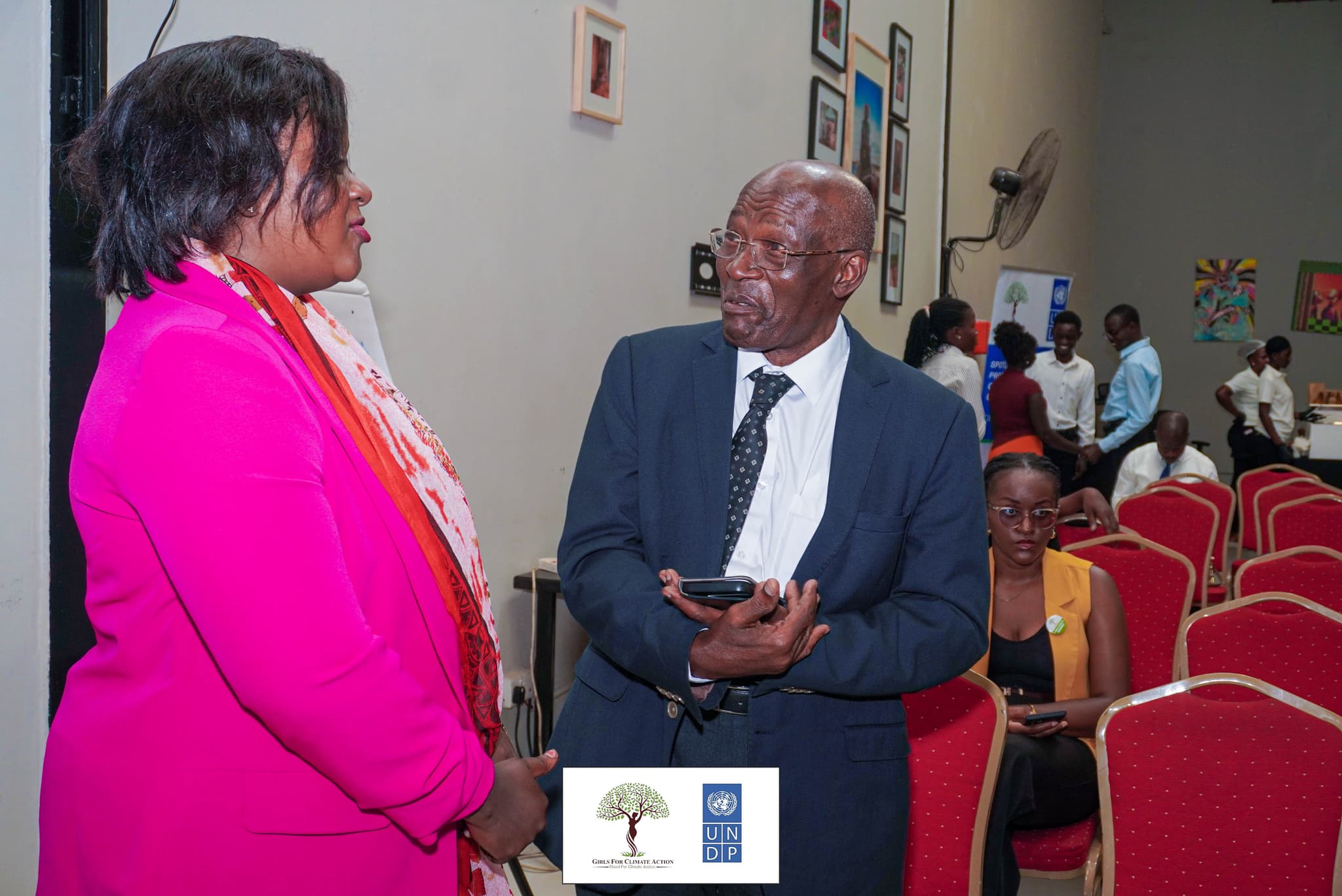 A4C representatives after a formal engagement