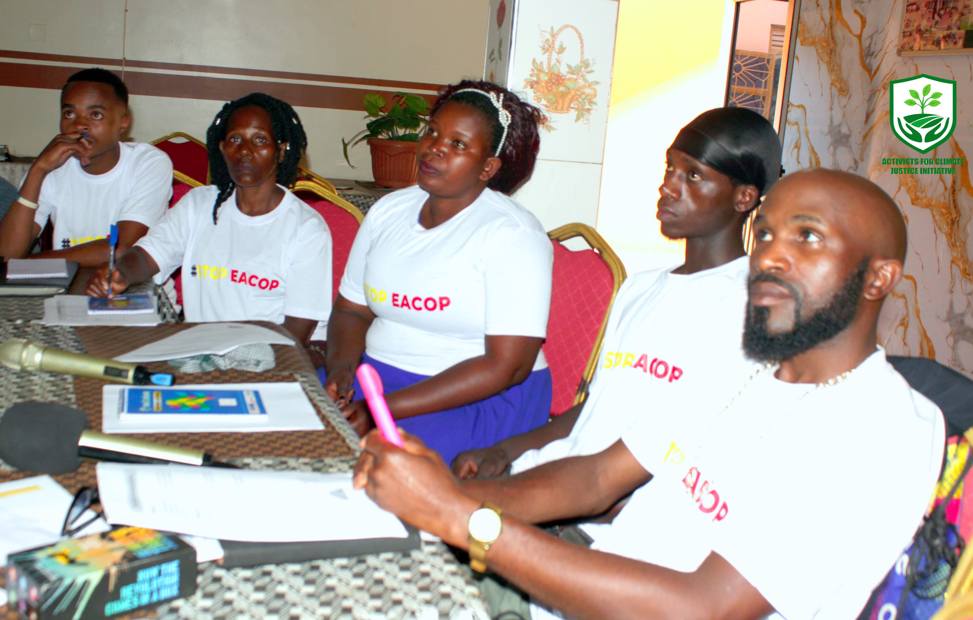 Discussion during a meeting
